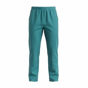 TL Uniforms Limited Teal Blue Scrub Pants Elastic Waist Style 201 Size 2X